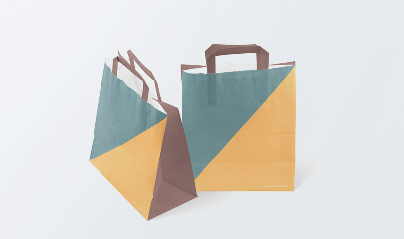 牛皮纸手提袋胜游体育登录-白牛皮纸袋胜游体育登录