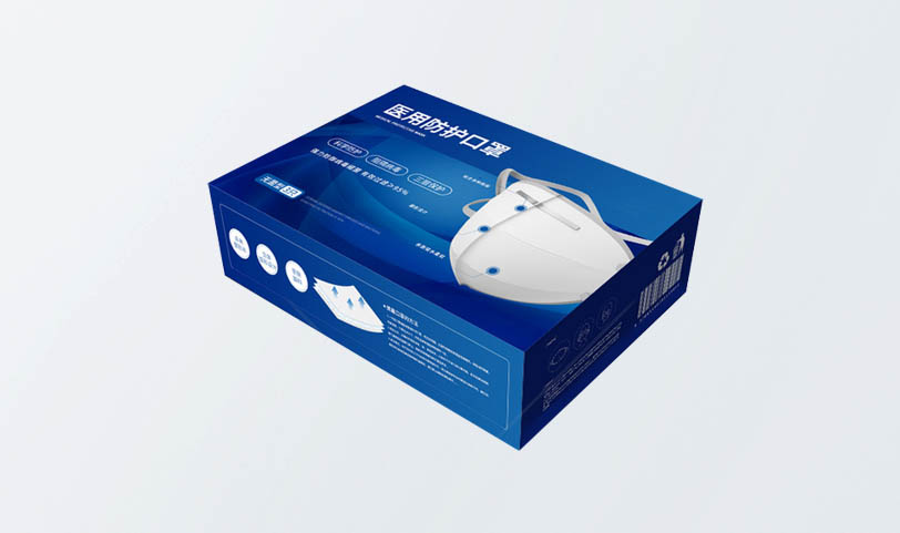 口罩盒胜游体育登录-包装盒设计胜游体育登录